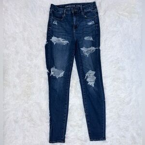 American Eagle Outfitters Distressed Skinny Jeans